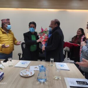 नेपाल बैंकर्स एसोसिएसन्(NBA) को नेतृत्वलाई सम्मान तथा छलफल बैंठक सम्पन्न