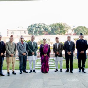 CBFIN’s meeting with Right Hon’ble President Vidya Devi Bhandari